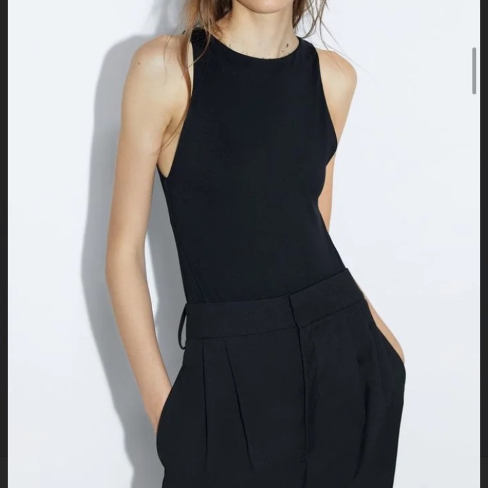 Zara high neck bodysuit - Picture 1 of 14